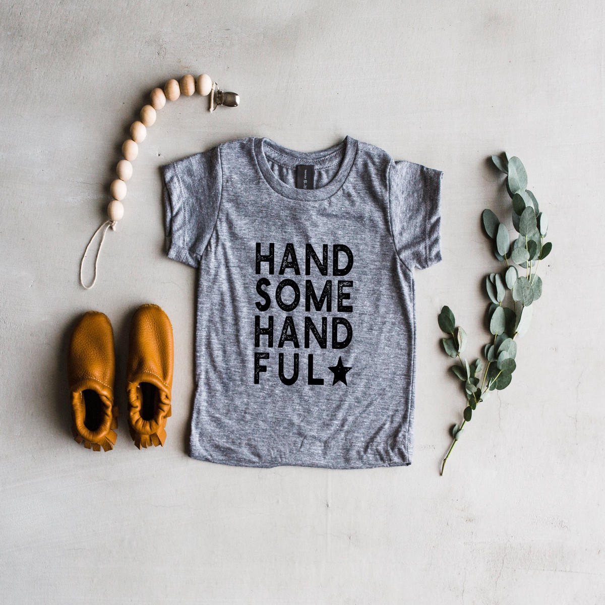 Handsome Handful Baby Kids Tee