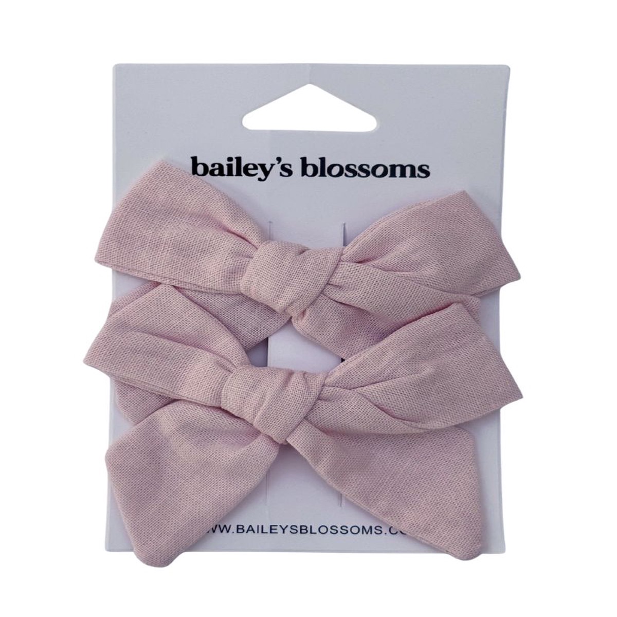 Linen Cotton Piggie Sets – Light Pink