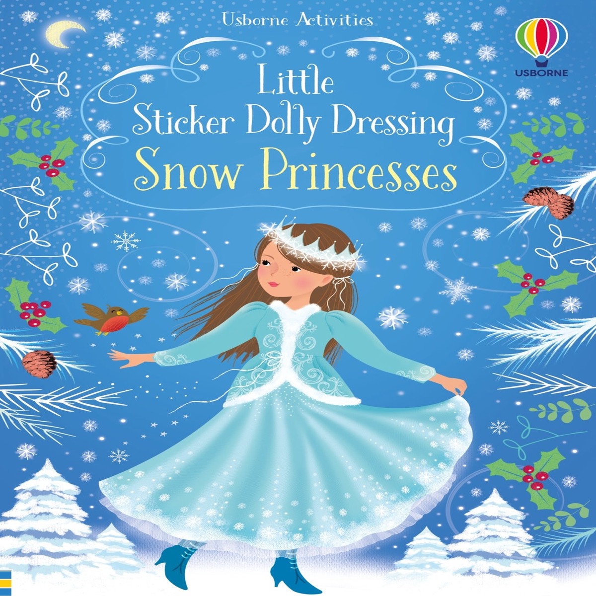 Little Sticker Dolly Dressing Snow Princess Usborn