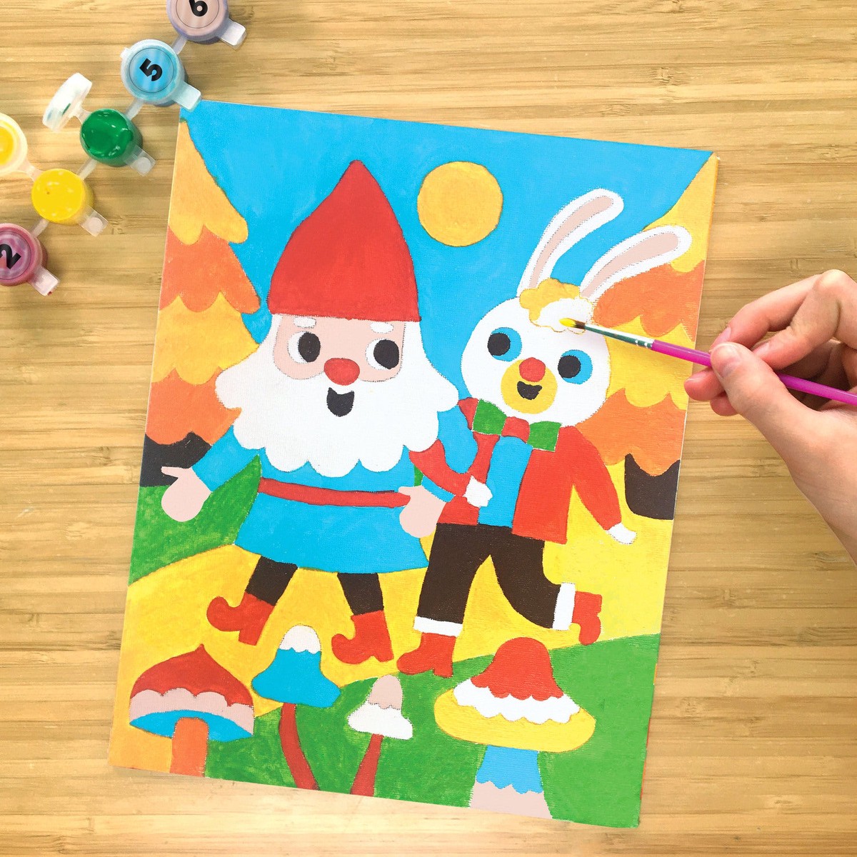 Paint by Number Forest Friends