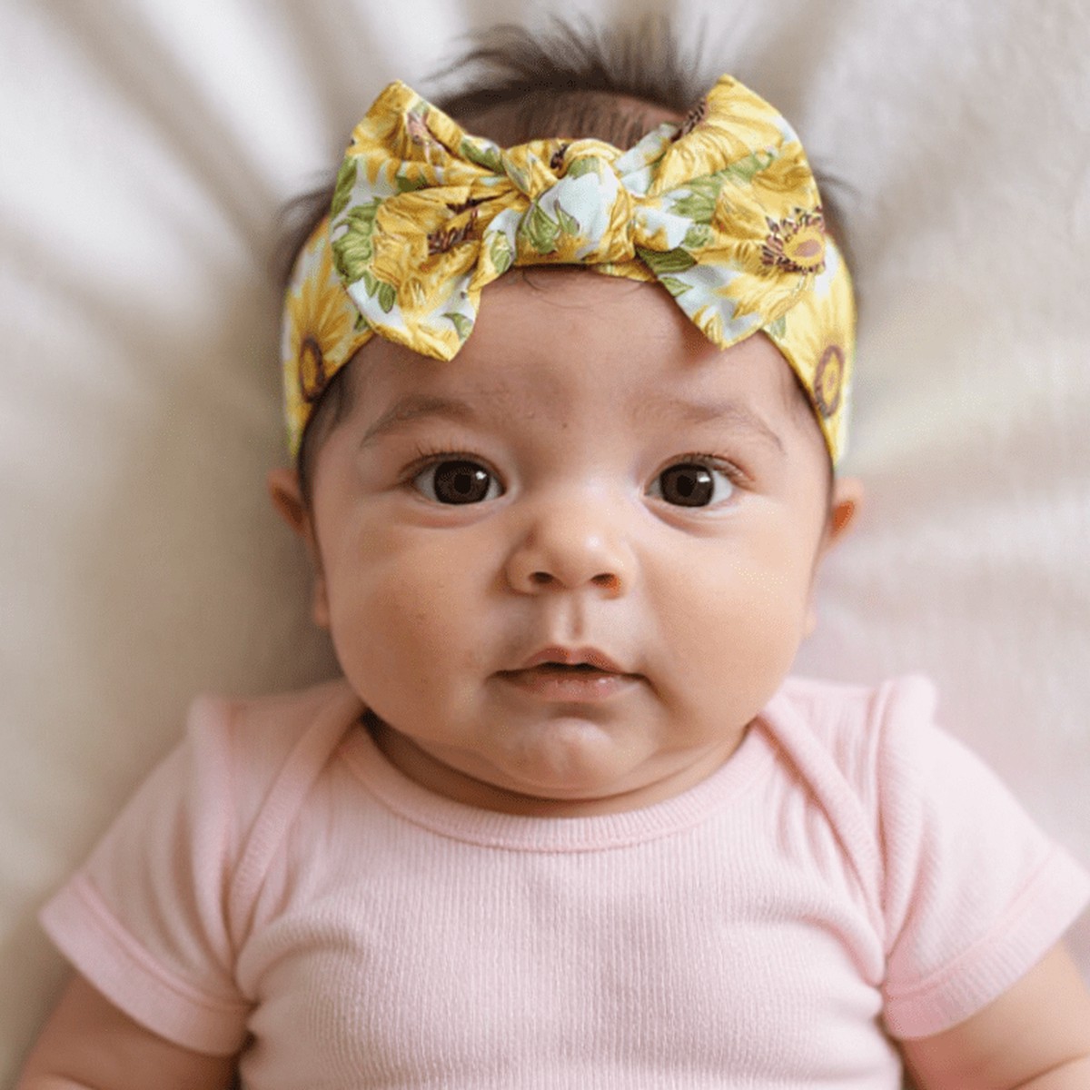 Sammys Sunflower Knotted Bow