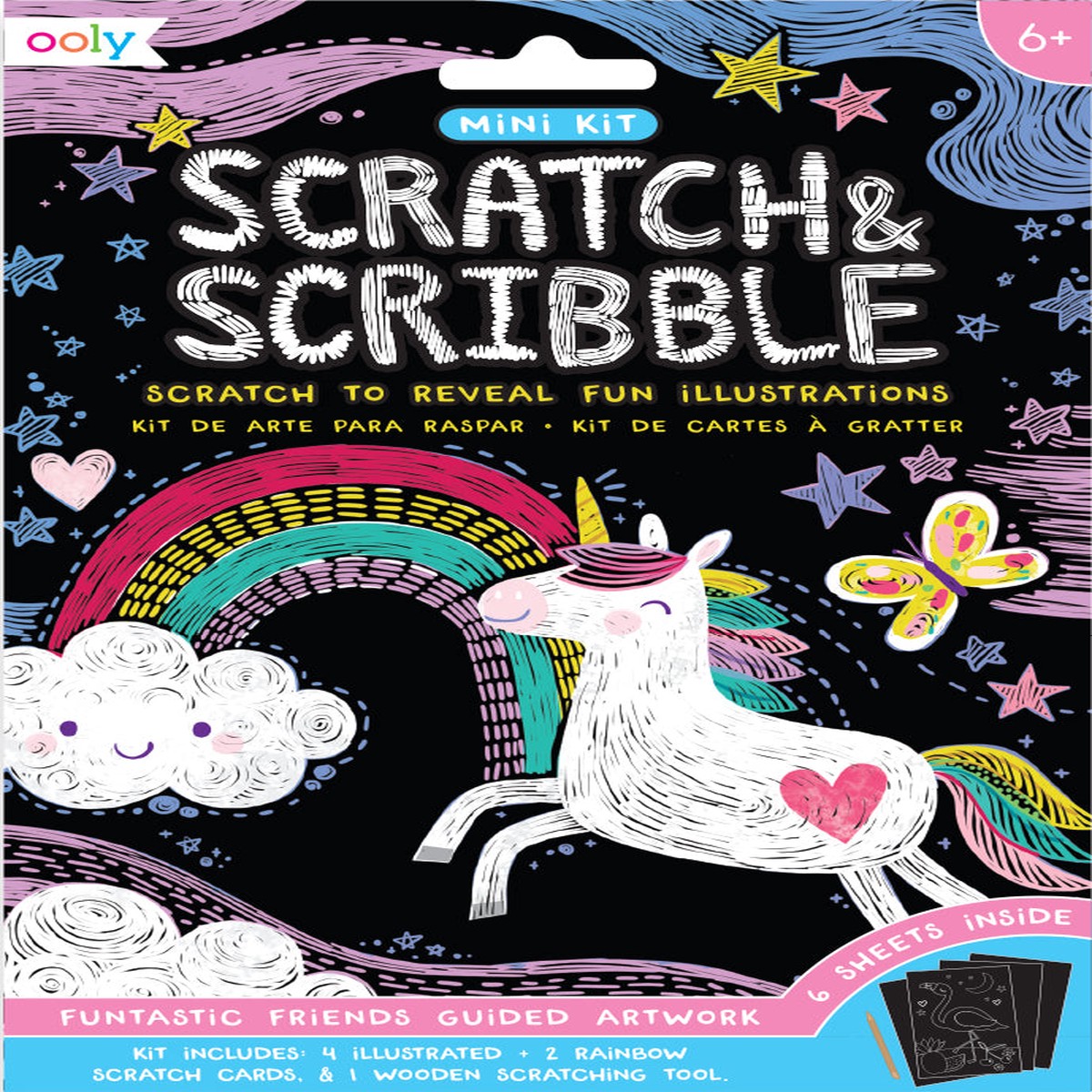 Scratch Scribble Mini – Funtastic Friends