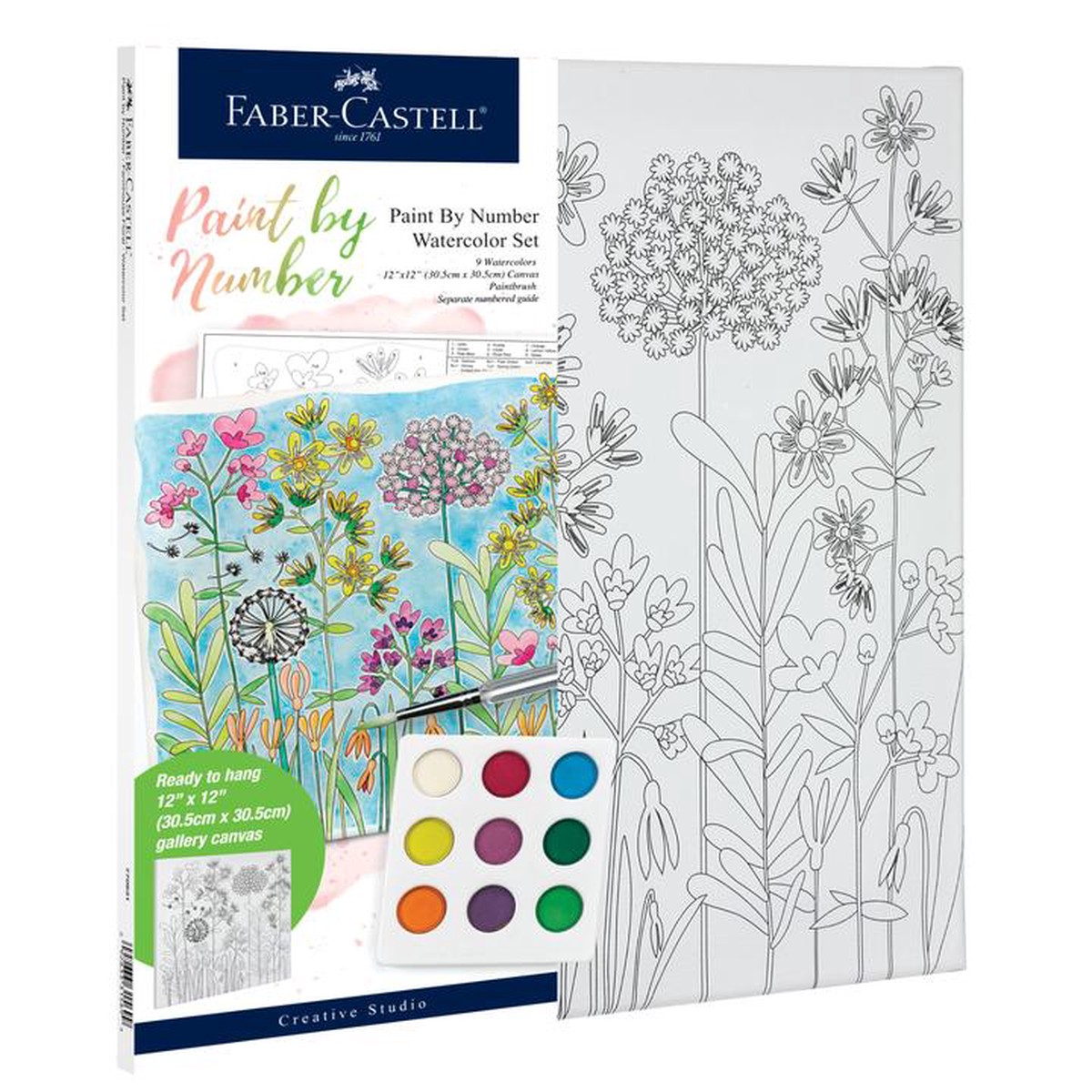 Water Paint By Number - Farm