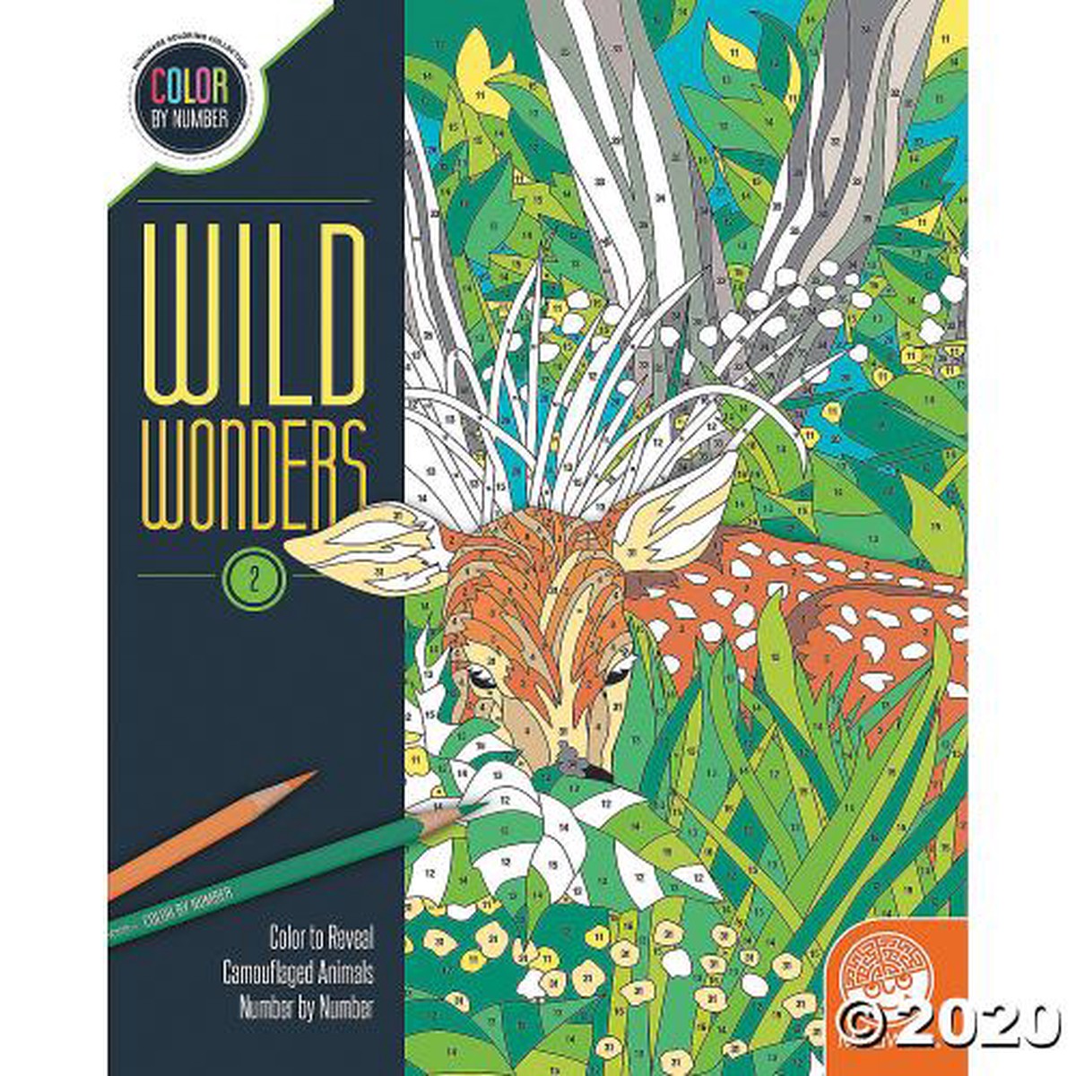 Wild Wonders Color by Number Book 2