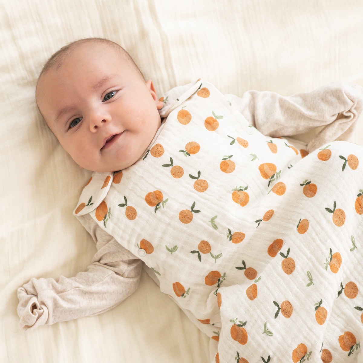 Organic Wearable Blanket – Mandarin