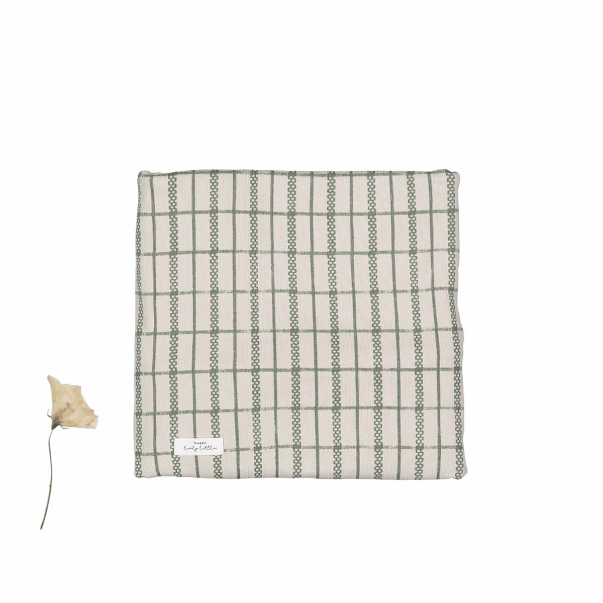 The Printed Blanket - Sage Check