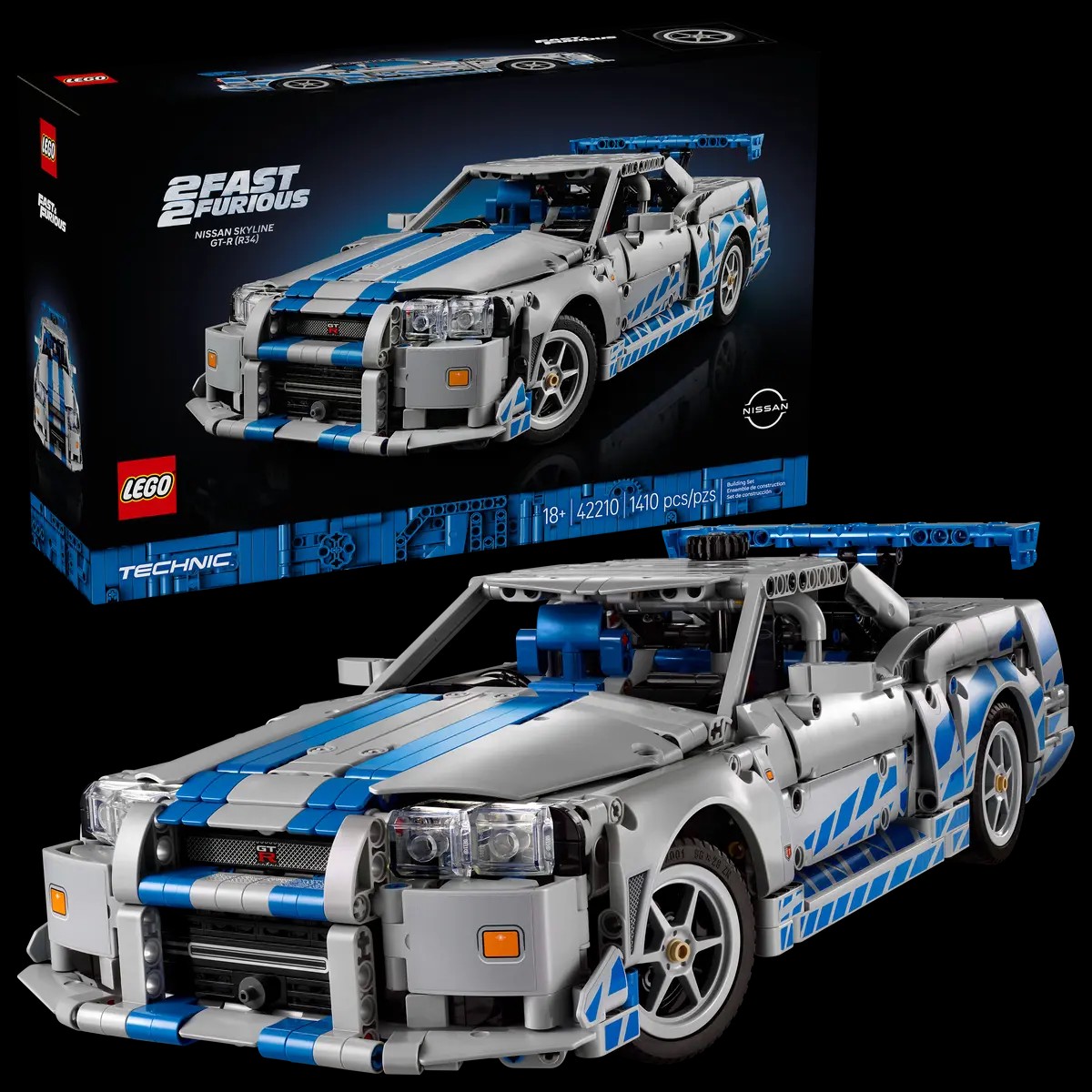 2 Fast 2 Furious Nissan Skyline GT-R (R34) Car