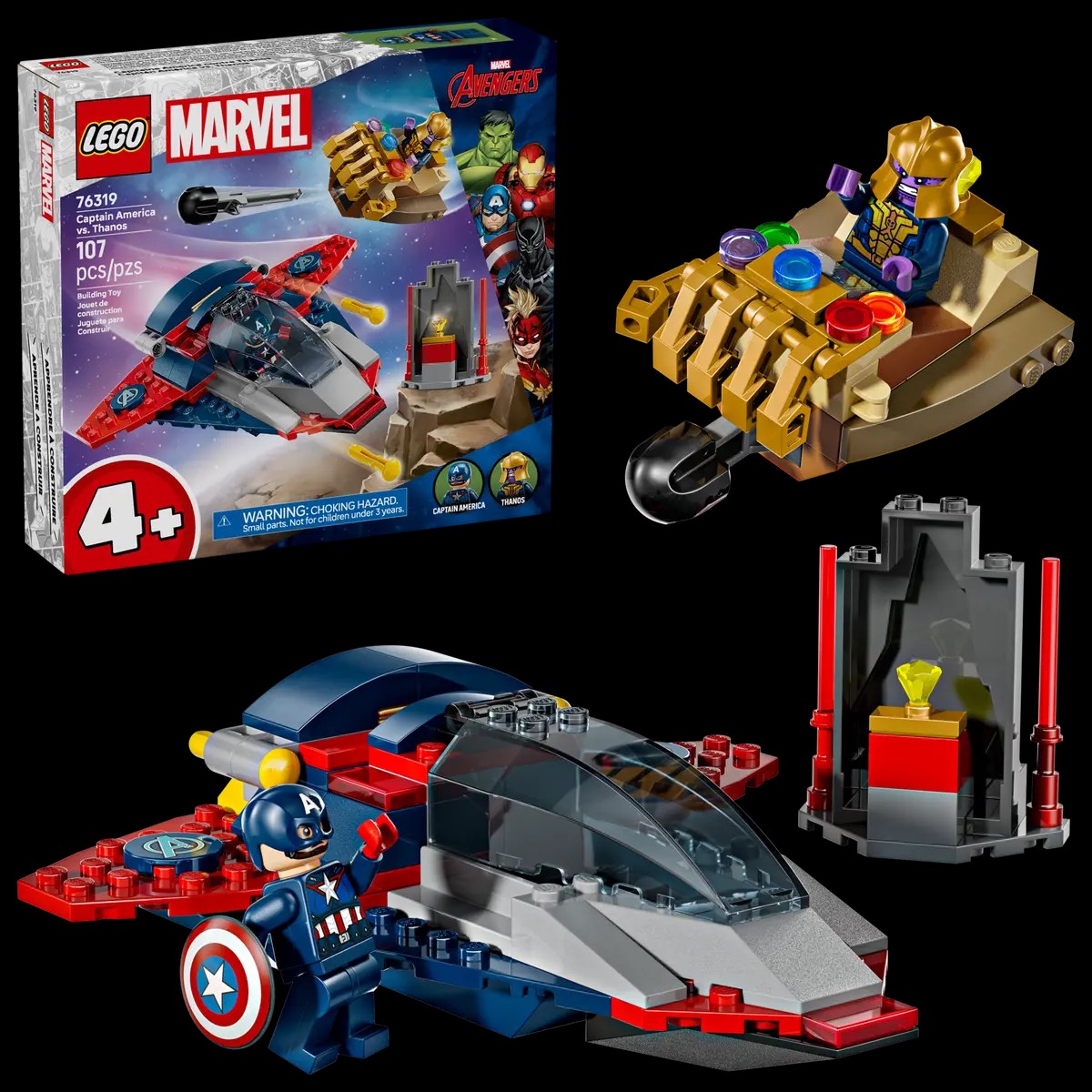 Captain America vs Thanos