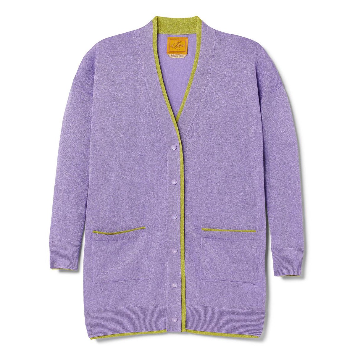 Coco Belted Cardigan - Wisteria Shimmer