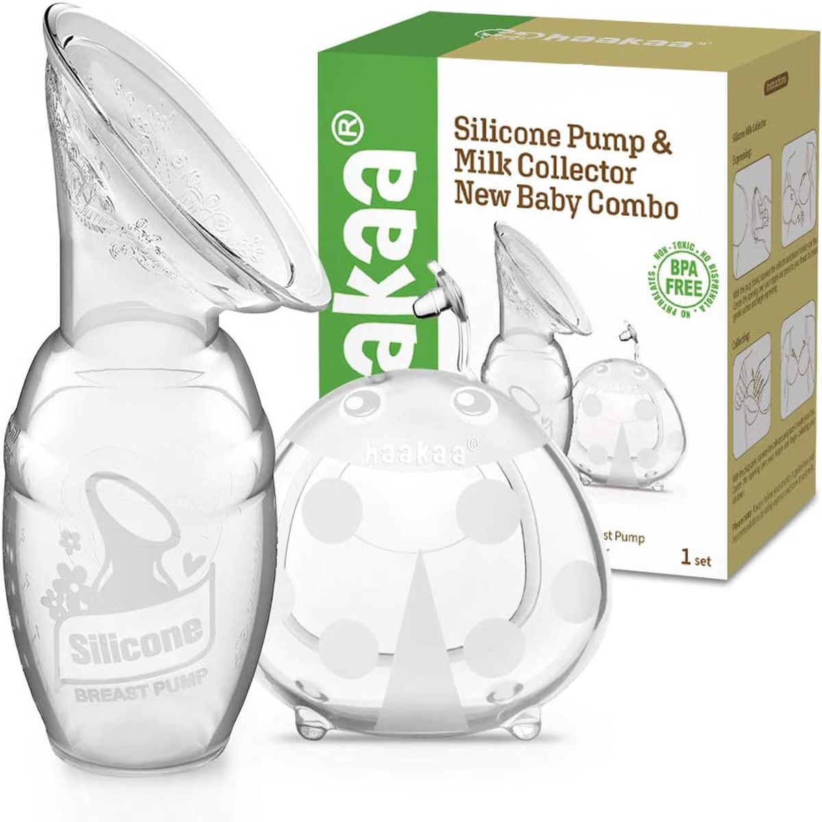 Haakaa Silicone Pump Milk Collector Combo