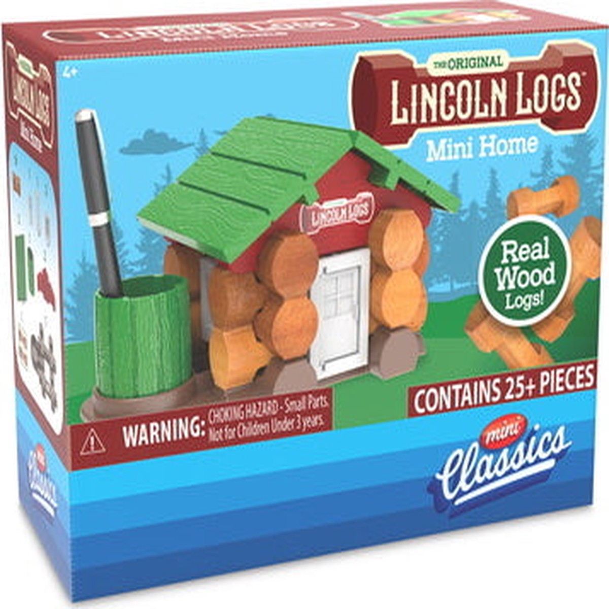 Mini Classics Lincoln Logs Mini Home