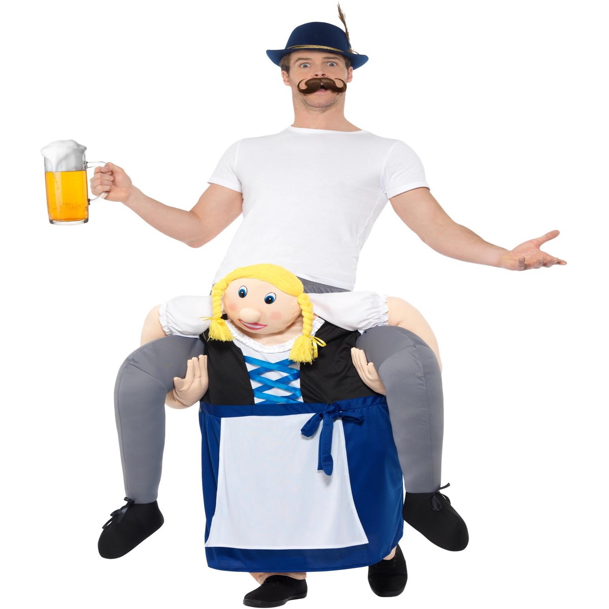 Piggyback Bavarian Maiden Costume
