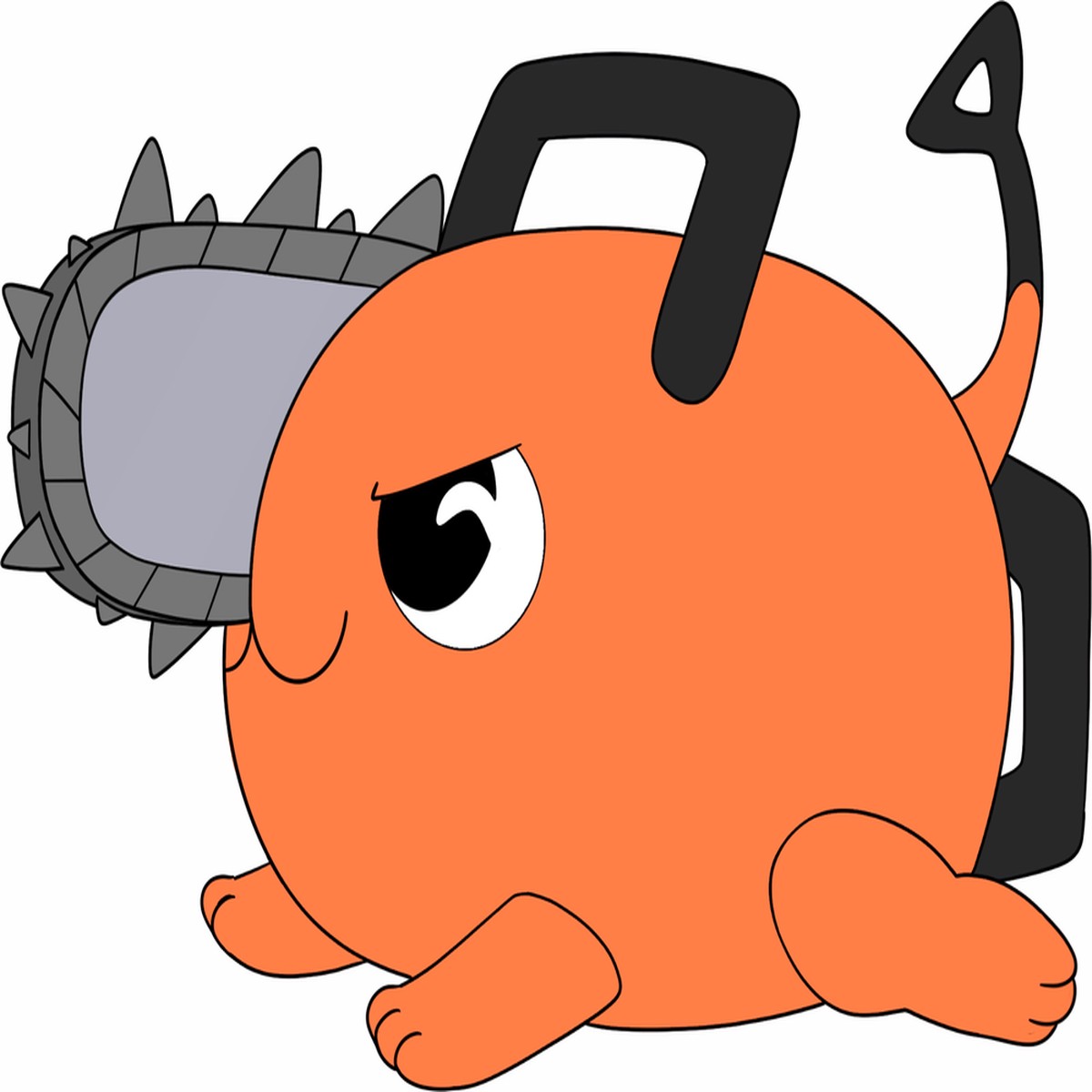 Pochita Grr Stickie (6in)