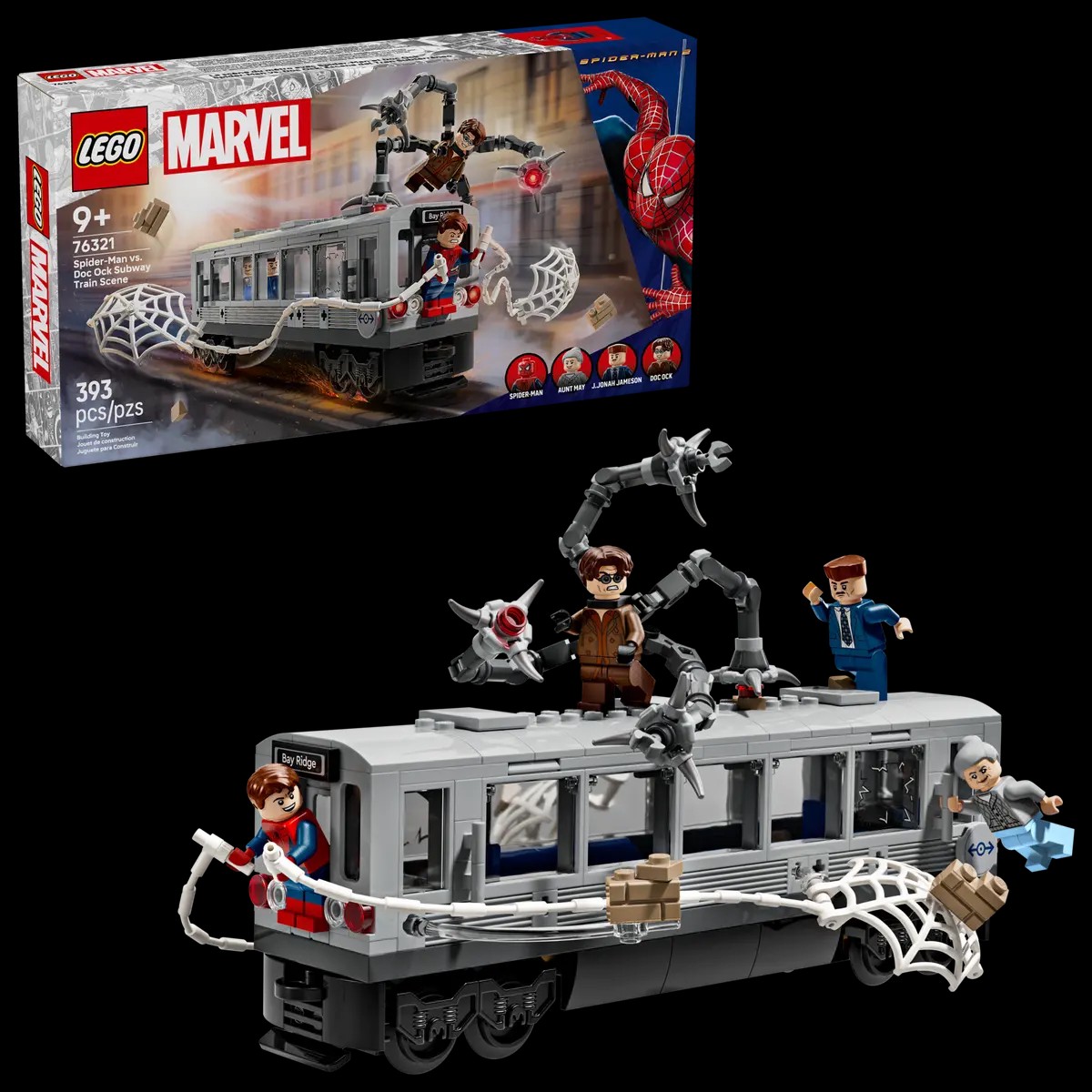 Spider-Man vs Doc Ock Subway Train Scene