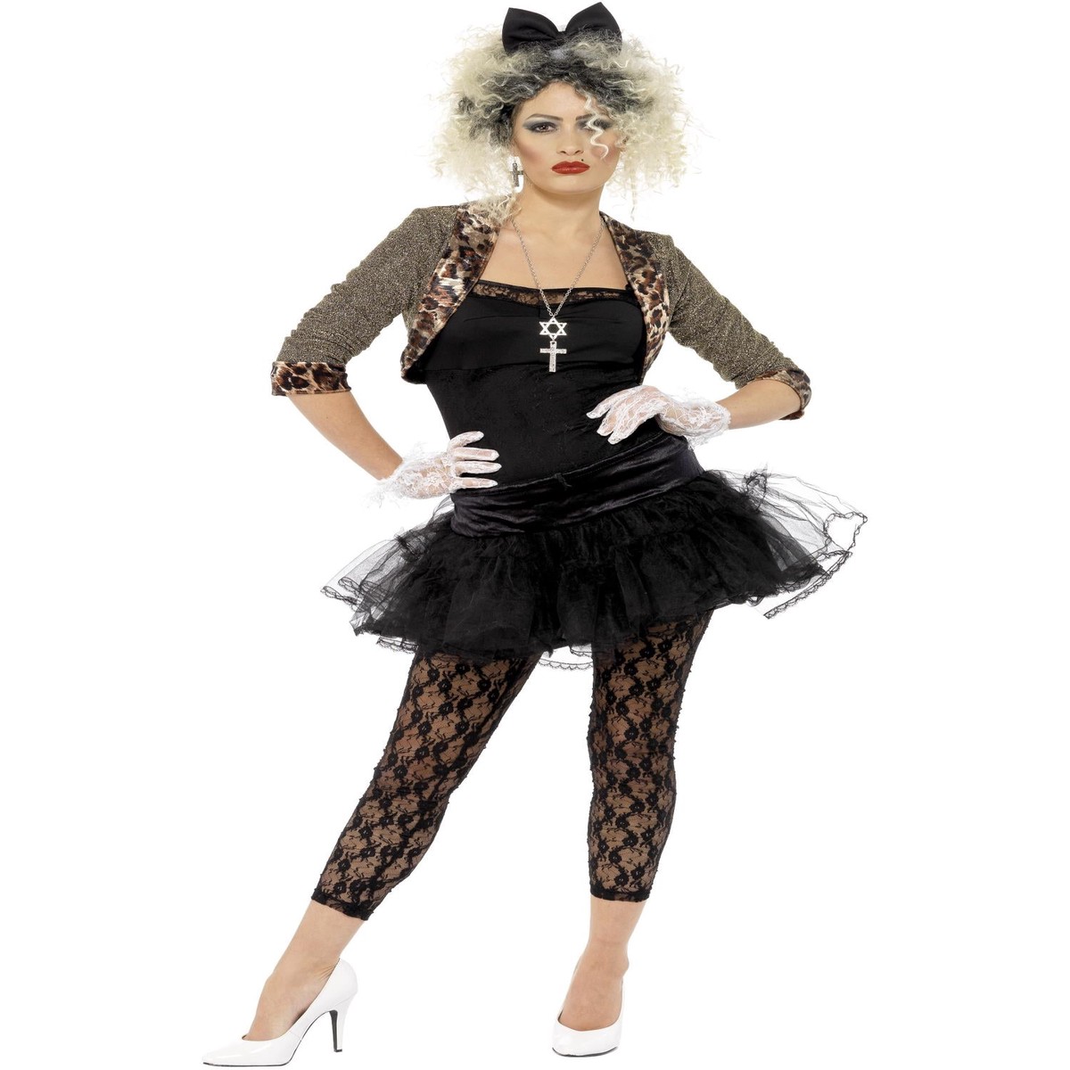 80s Wild Child Costume Black