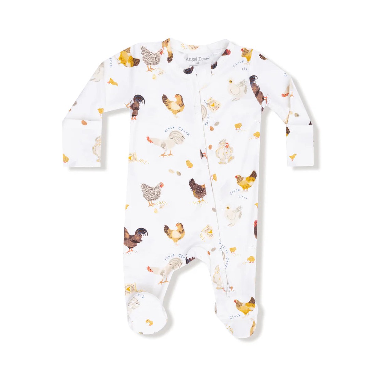 Angel Dear Collectors Chickens Zipper Footie