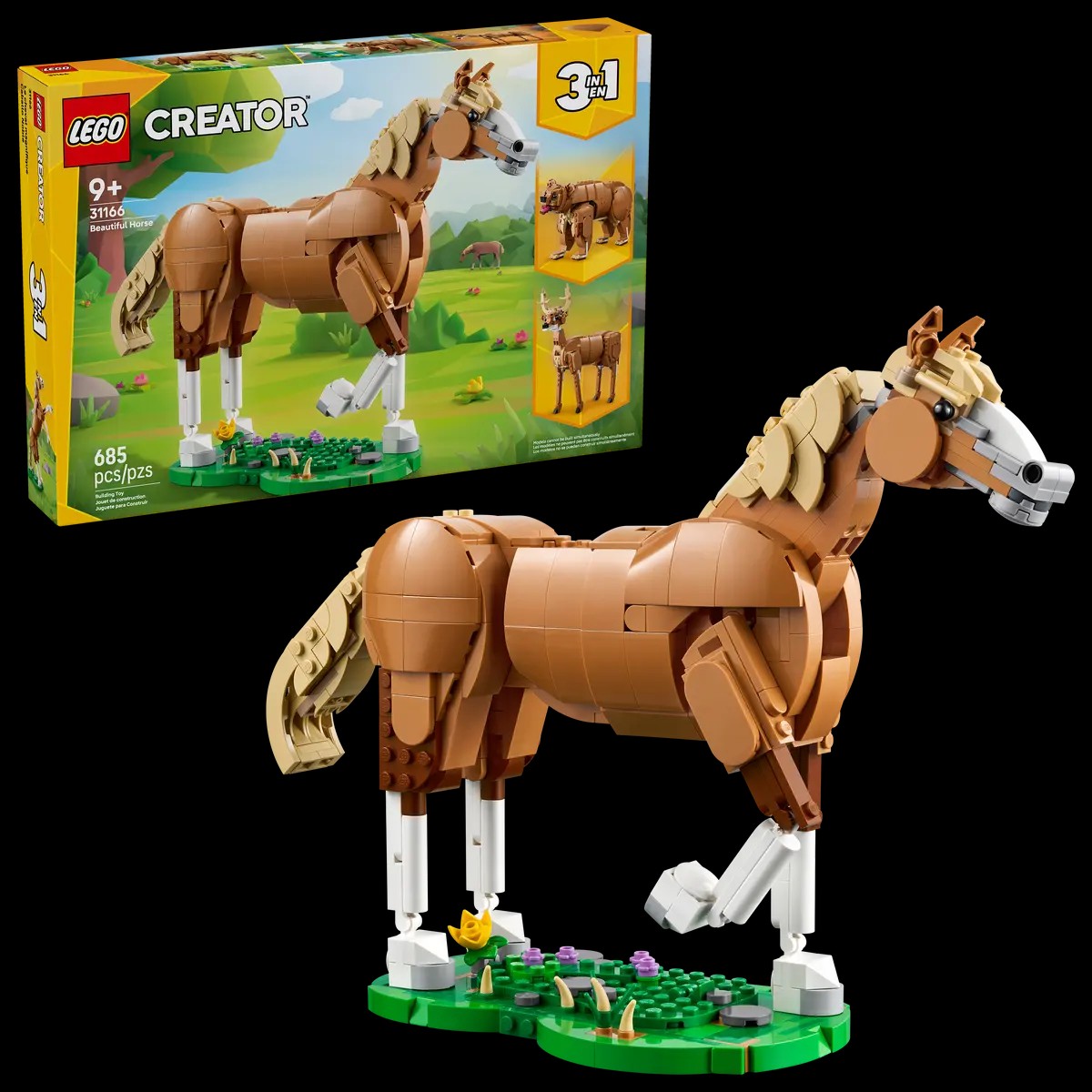 Beautiful Horse 3in1