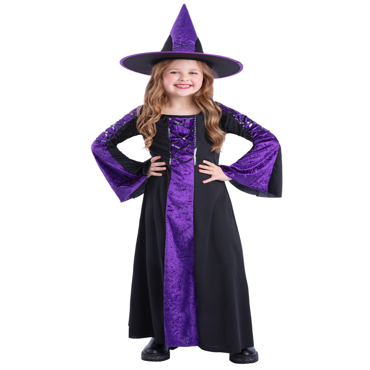 Bewitched Costume Black and Purple