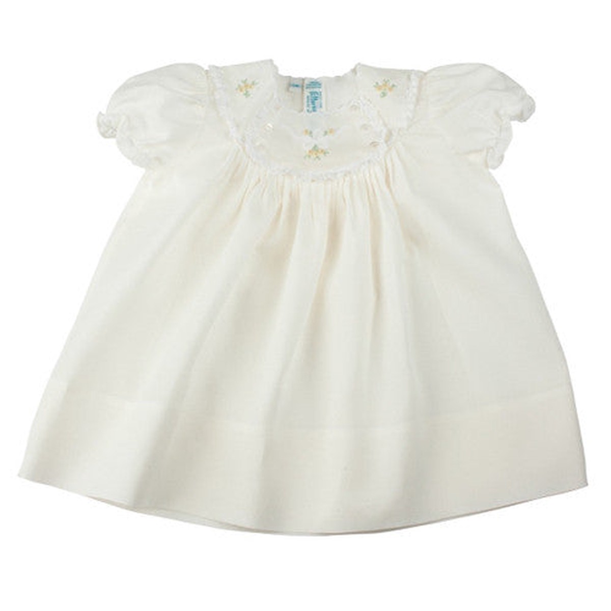Feltman Brothers Ivory Vintage Bow Dress