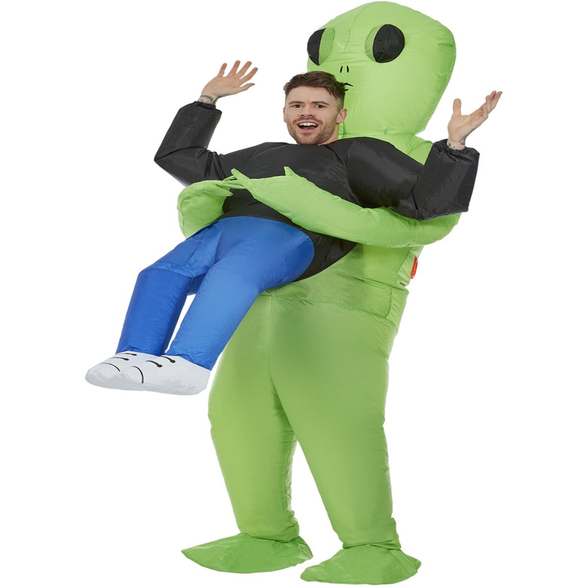 Inflatable Alien Abduction Costume Green