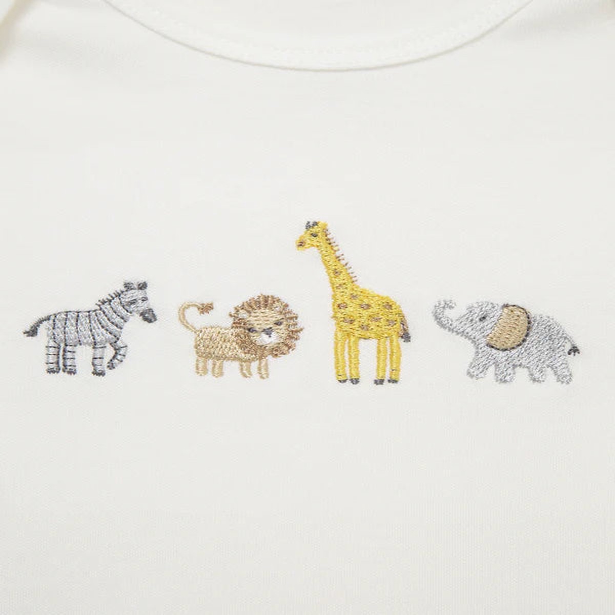 Little Me Safari Lap Shoulder Set wHat