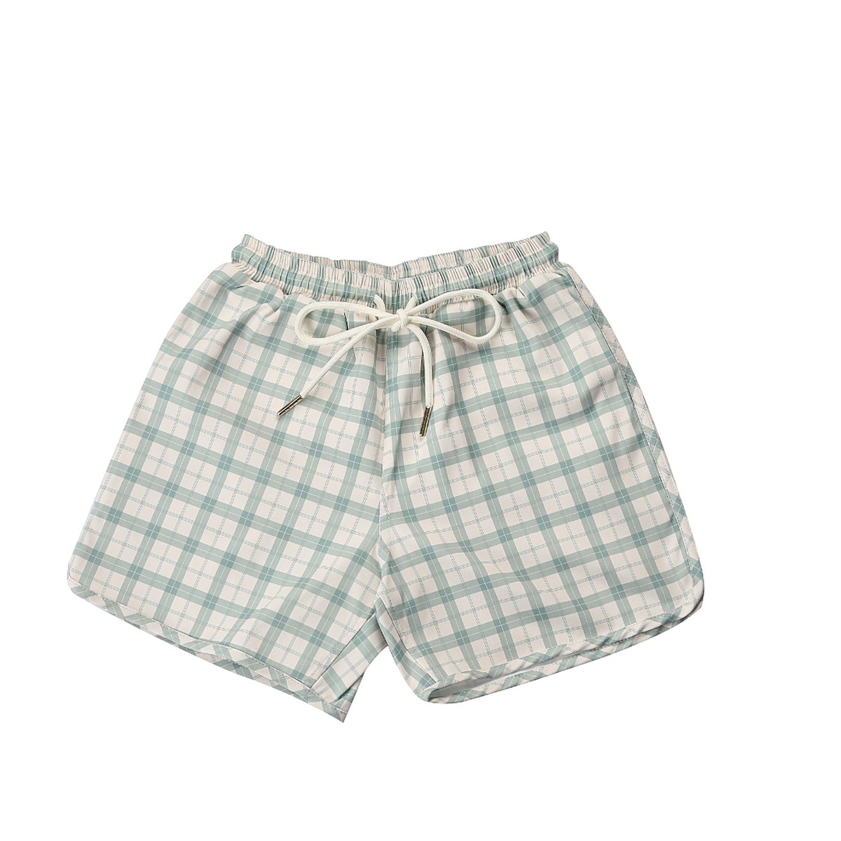 Swim Trunks UPF Recycled - Fern Plaid