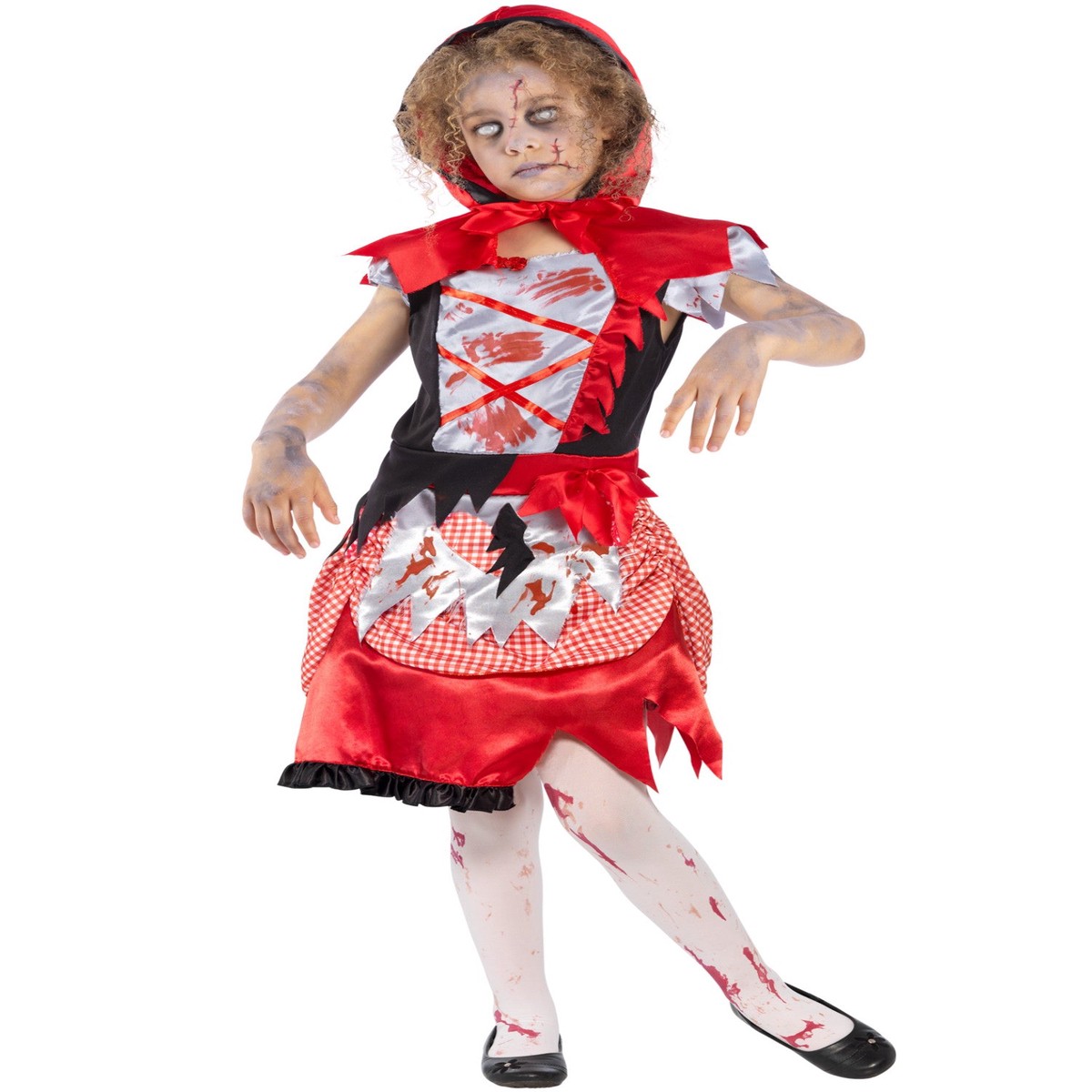 Zombie Miss Hood Child Girls Costume