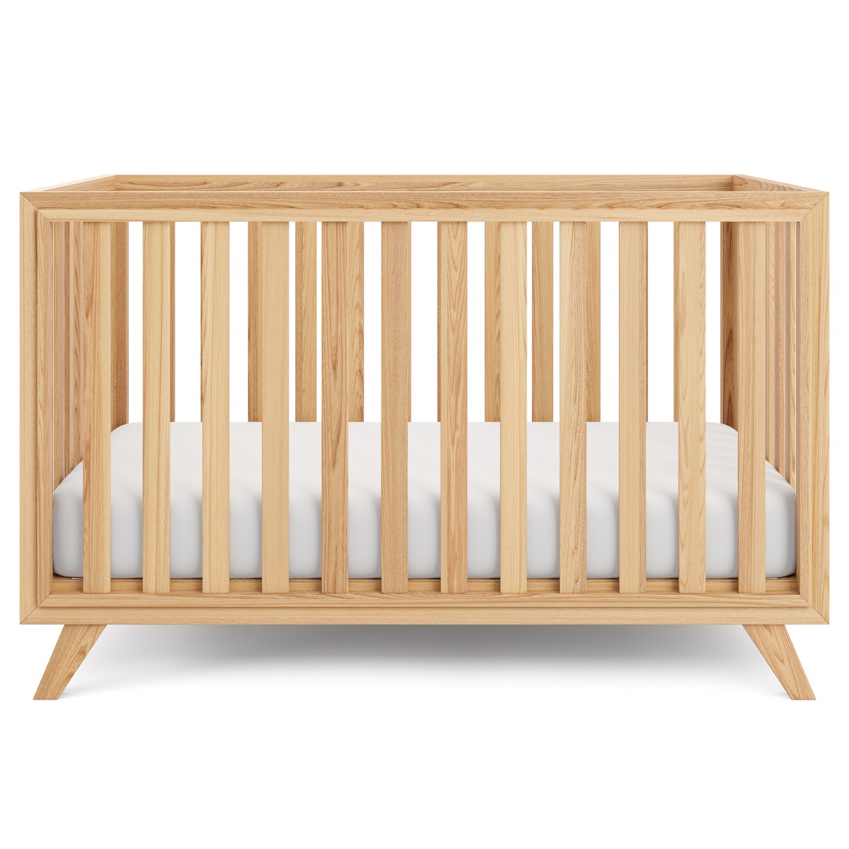 Baby Crib for 0 to 3 Years - Natural Wood
