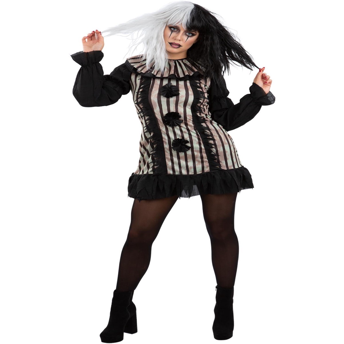 Dark Vintage Clown Costume