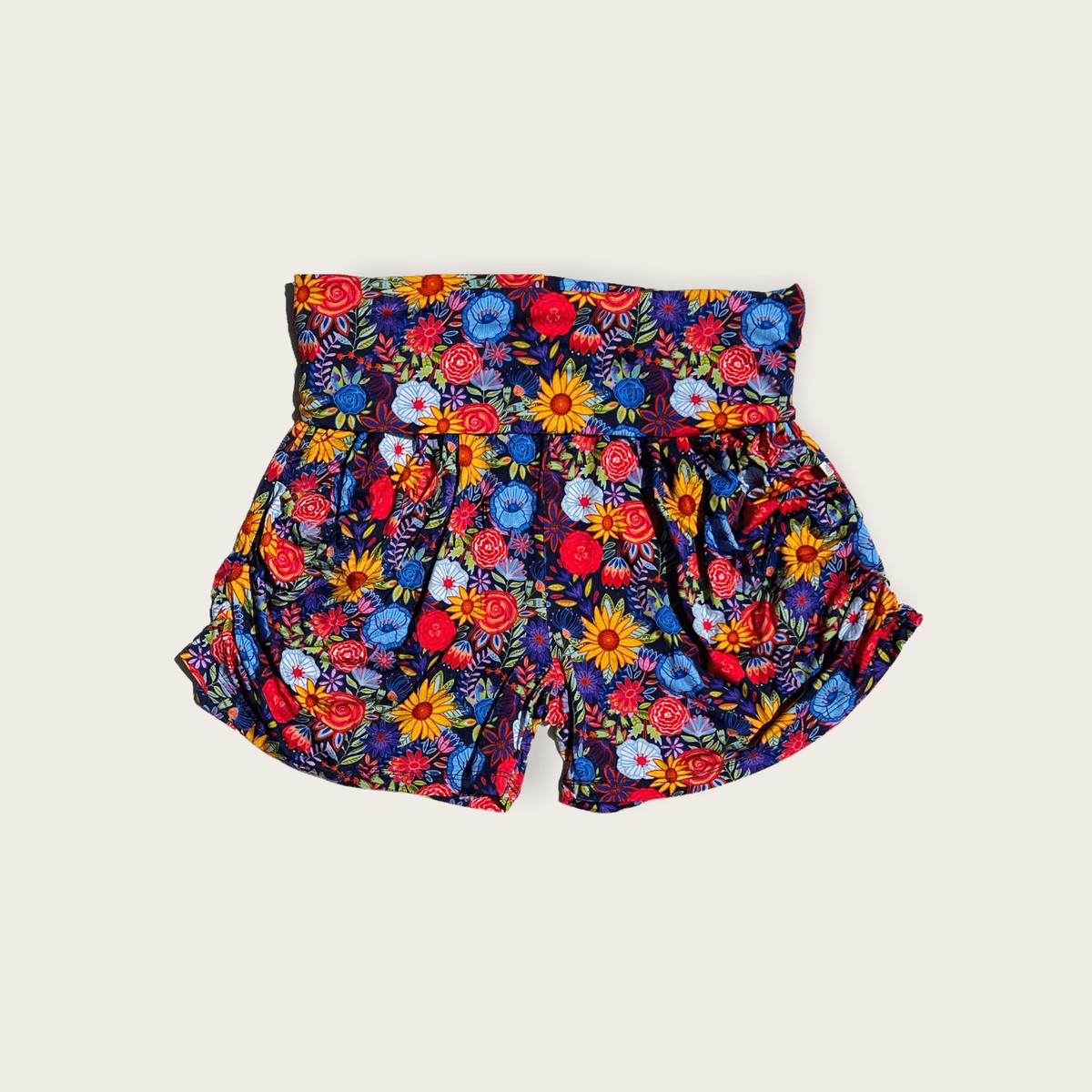 Funky Floral Womens Lounge Shorts