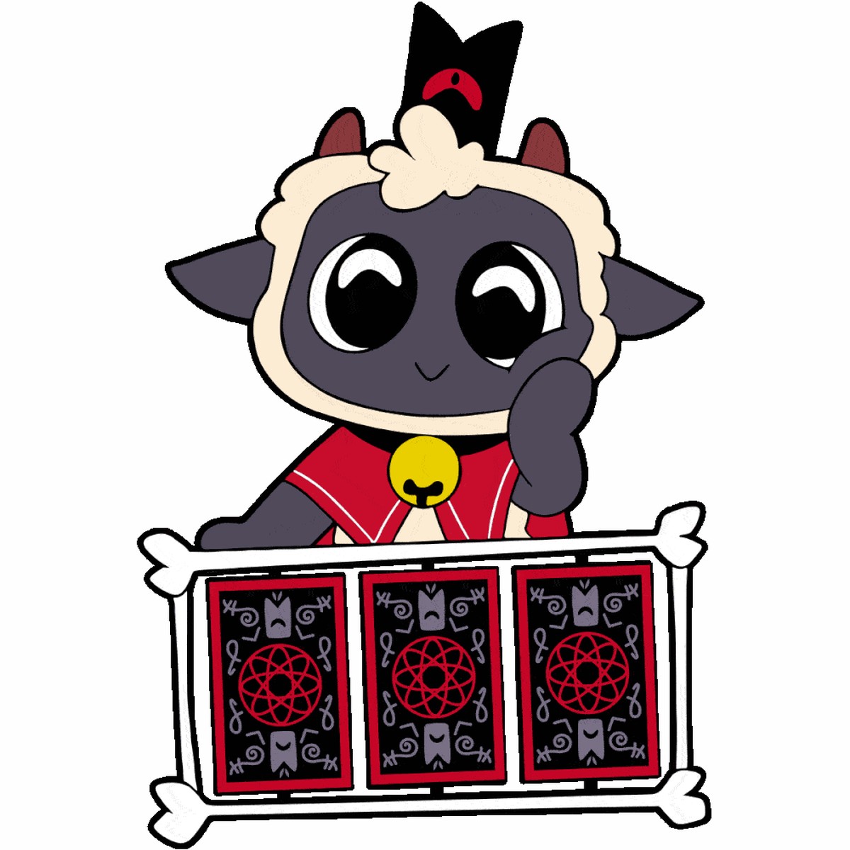 Tarot Lamb Turner Pin