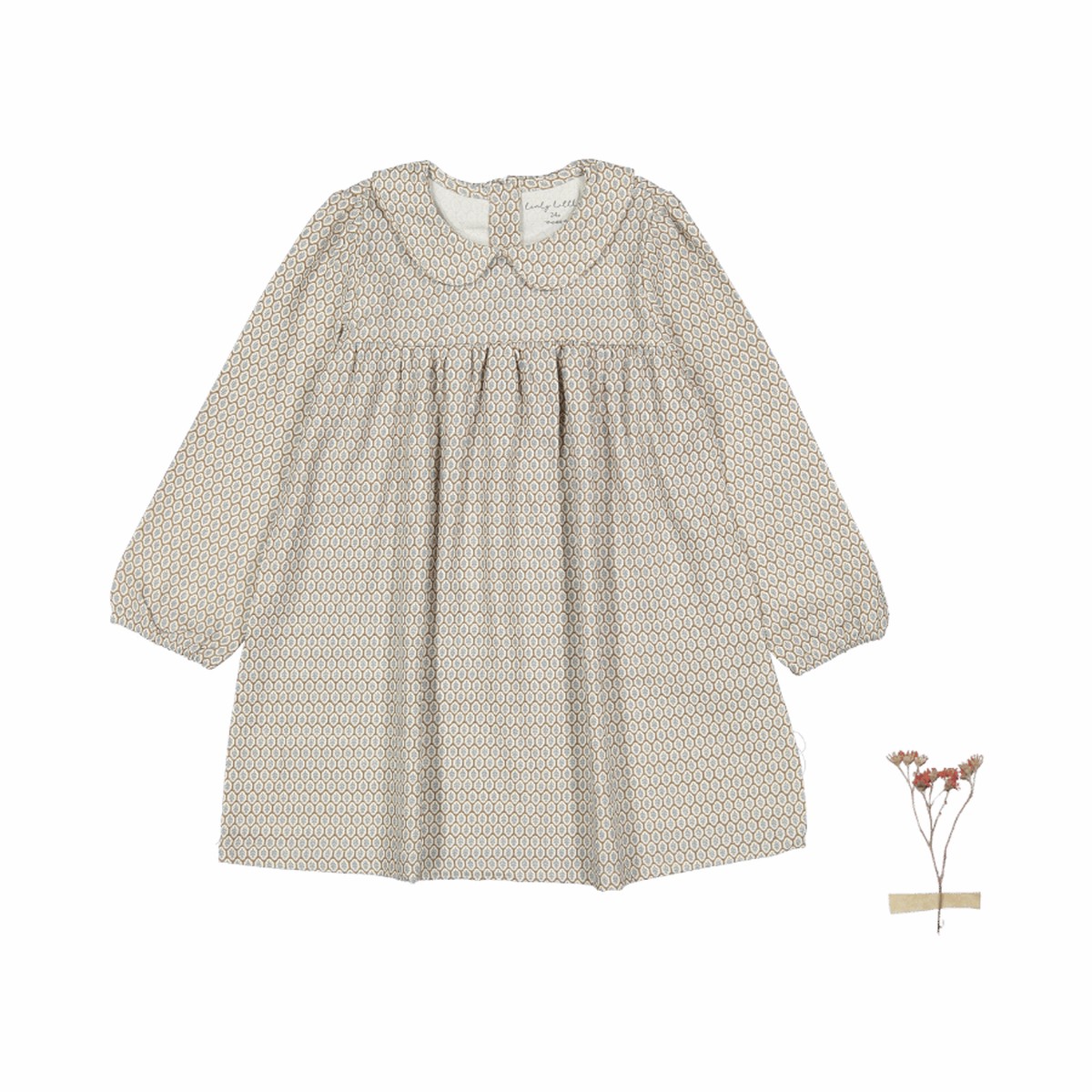 The Dressy Collar Dress - Leaf