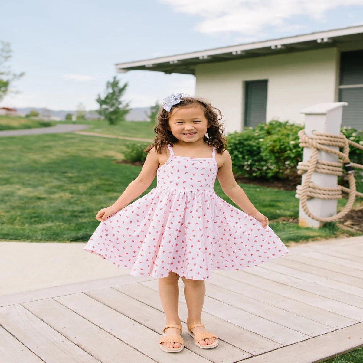 Camila Dress - Watermelon