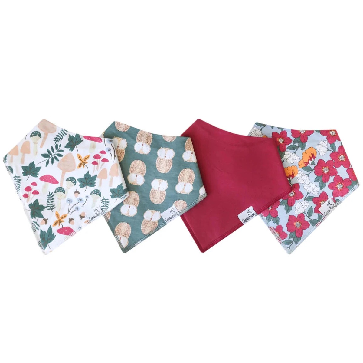 Copper Pearl Baby Bandana Bibs Ivy