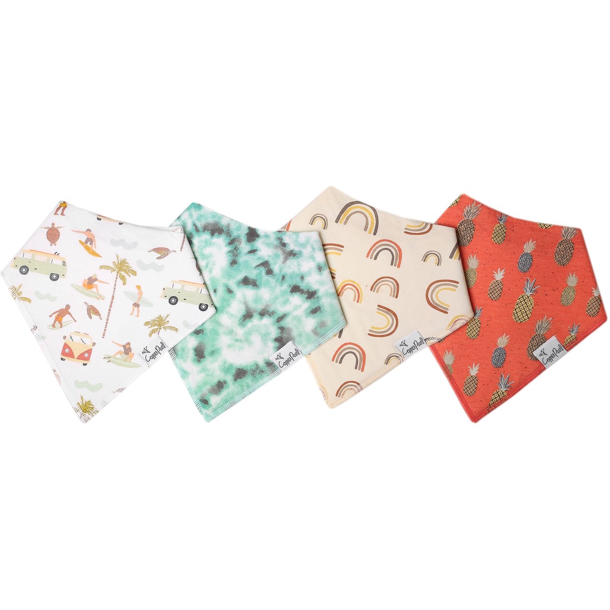 Copper Pearl Baby Bandana Bibs Maui