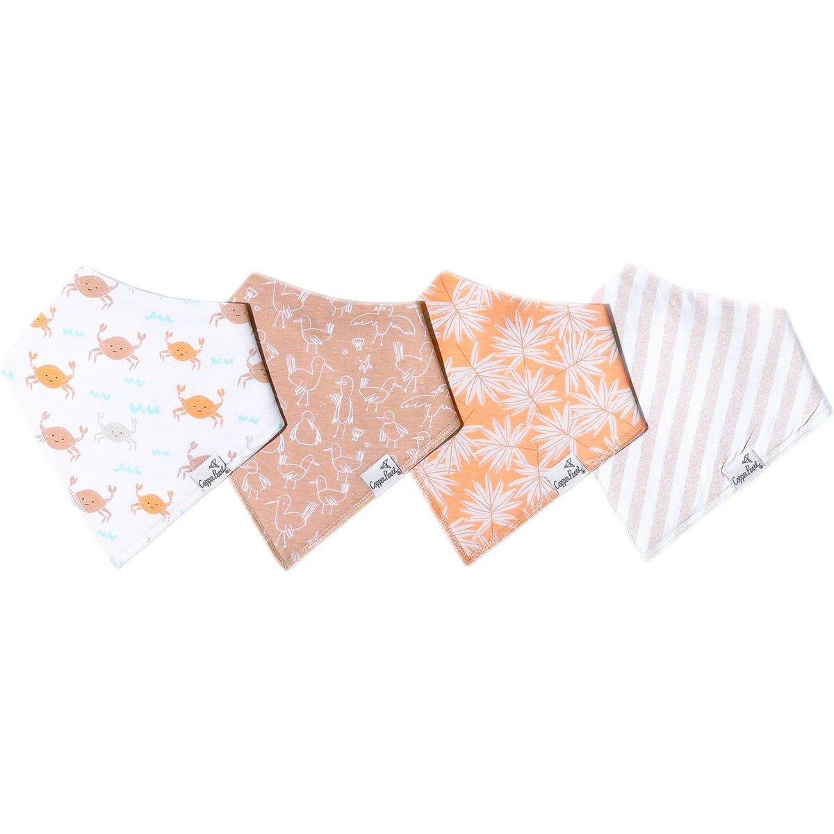 Copper Pearl Baby Bandana Bibs Tide