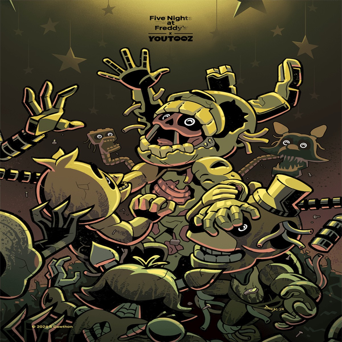 Five Nights at Freddys Game 3 Print