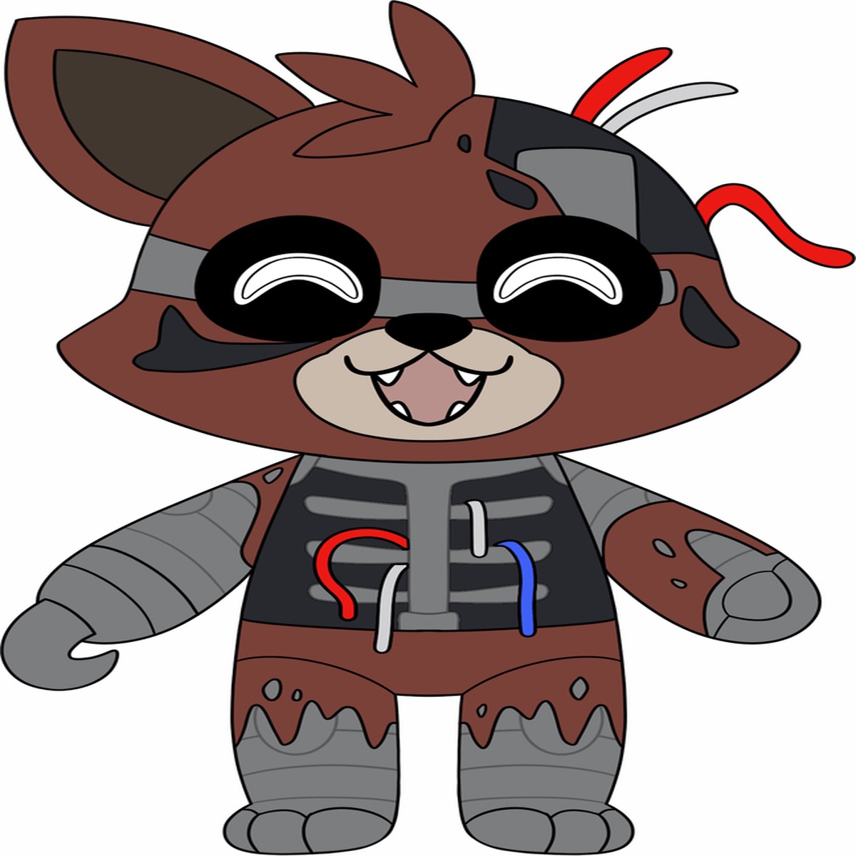 Ignited Foxy Plush (9in)