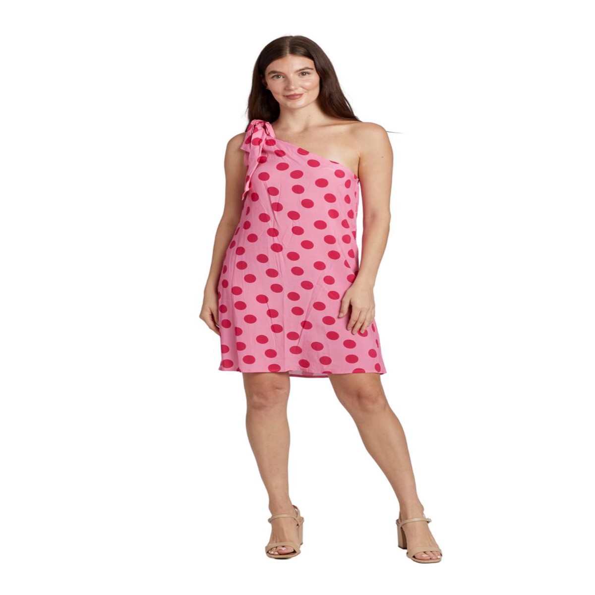 Jennifer Dress – Pink Dot