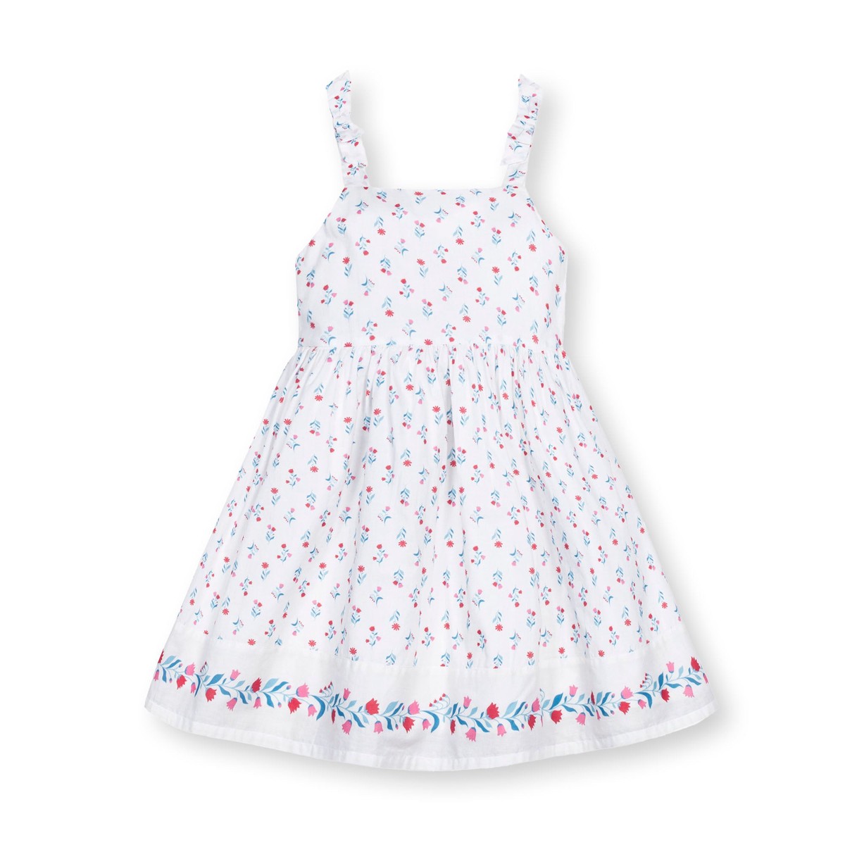 Organic Border Hem Sundress