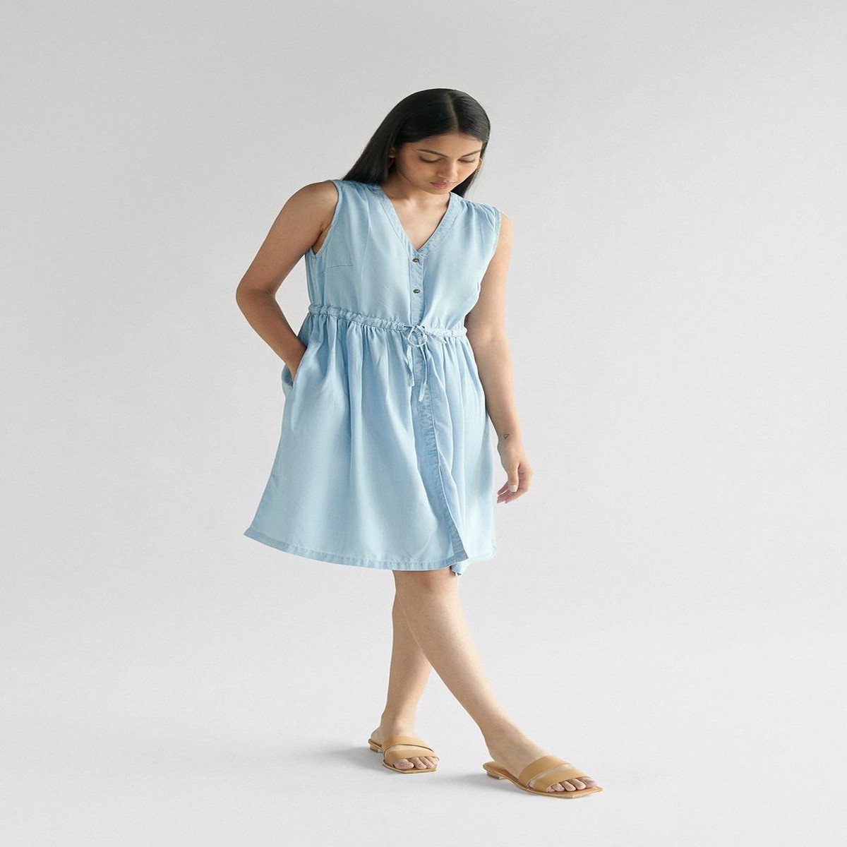 Pina Colada Dress – Ocean Blue