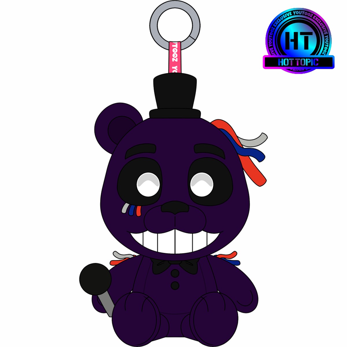 Shadow Freddy Keychain (5in)
