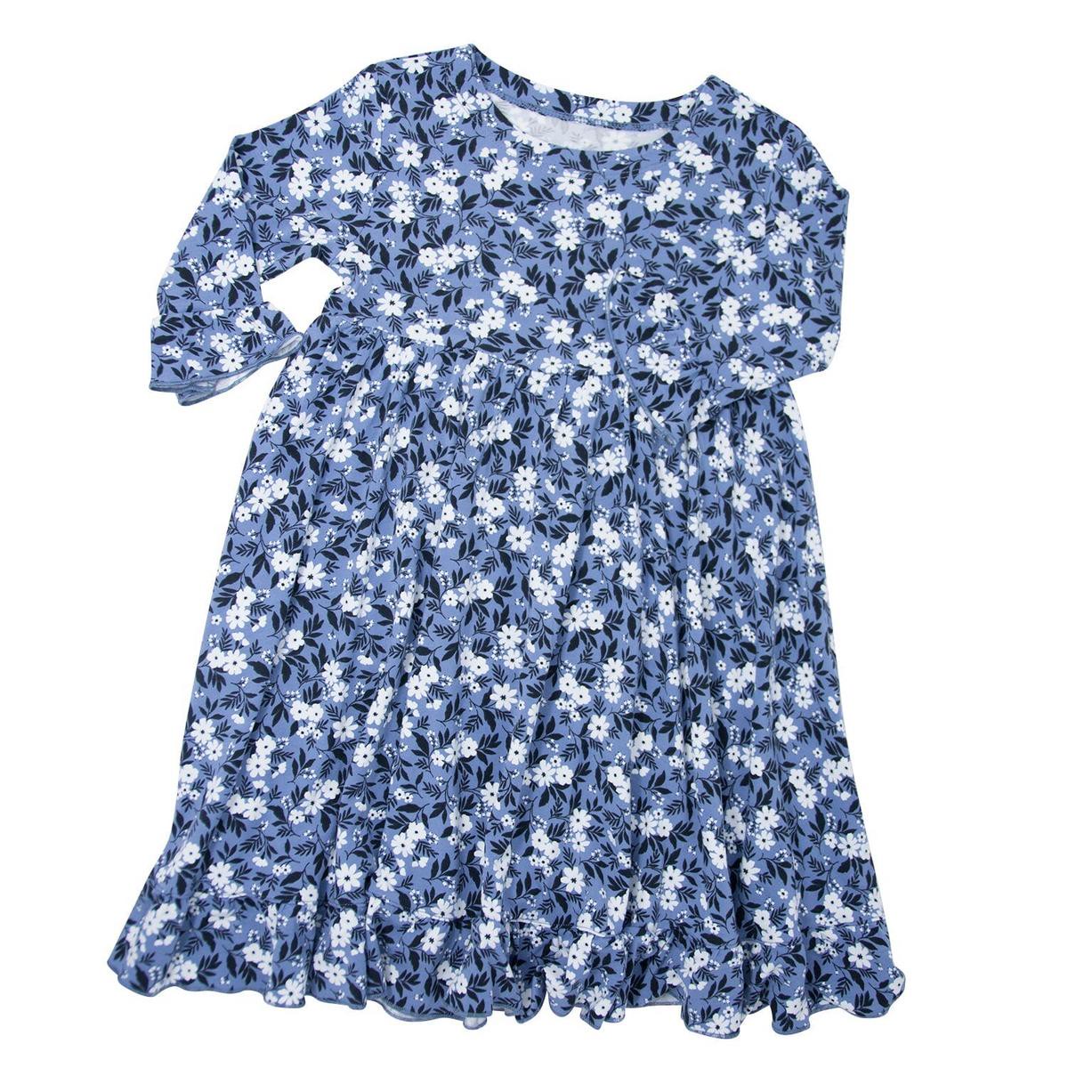 Southern Sweetheart Dress – Vintage Floral Blue