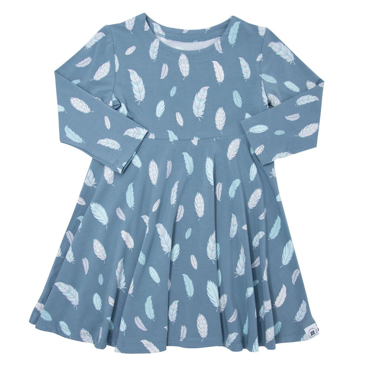 Swirly Girl Dress – Feathers