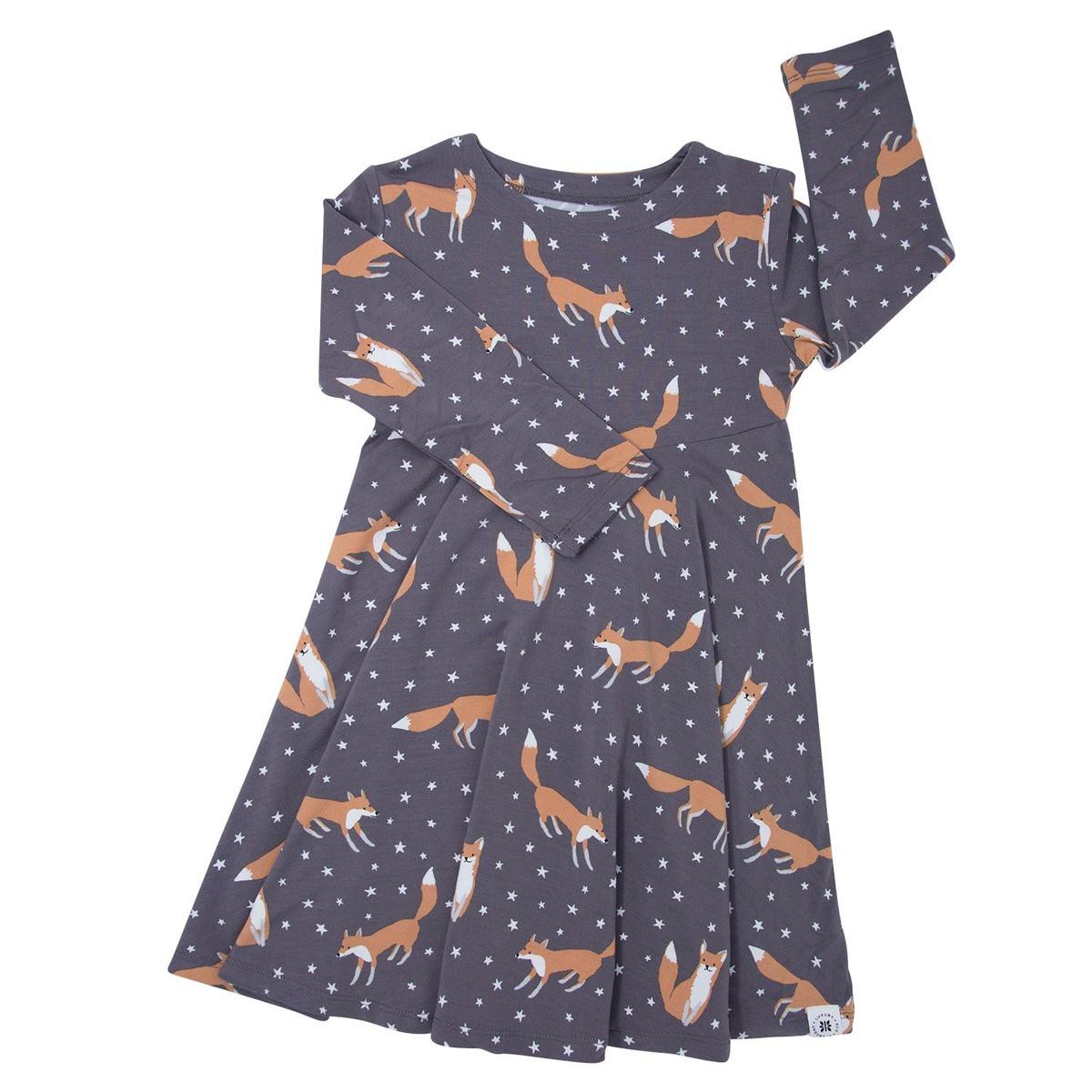 Swirly Girl Dress – Night Fox