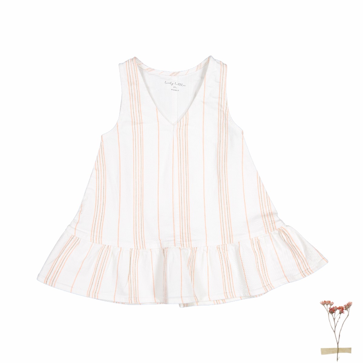 The Denim Dress – Rose Stripe