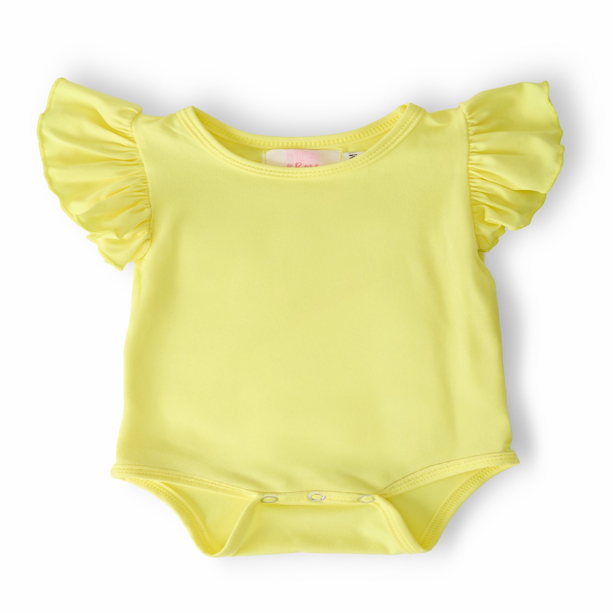 Yellow SS Flutter Bodysuit