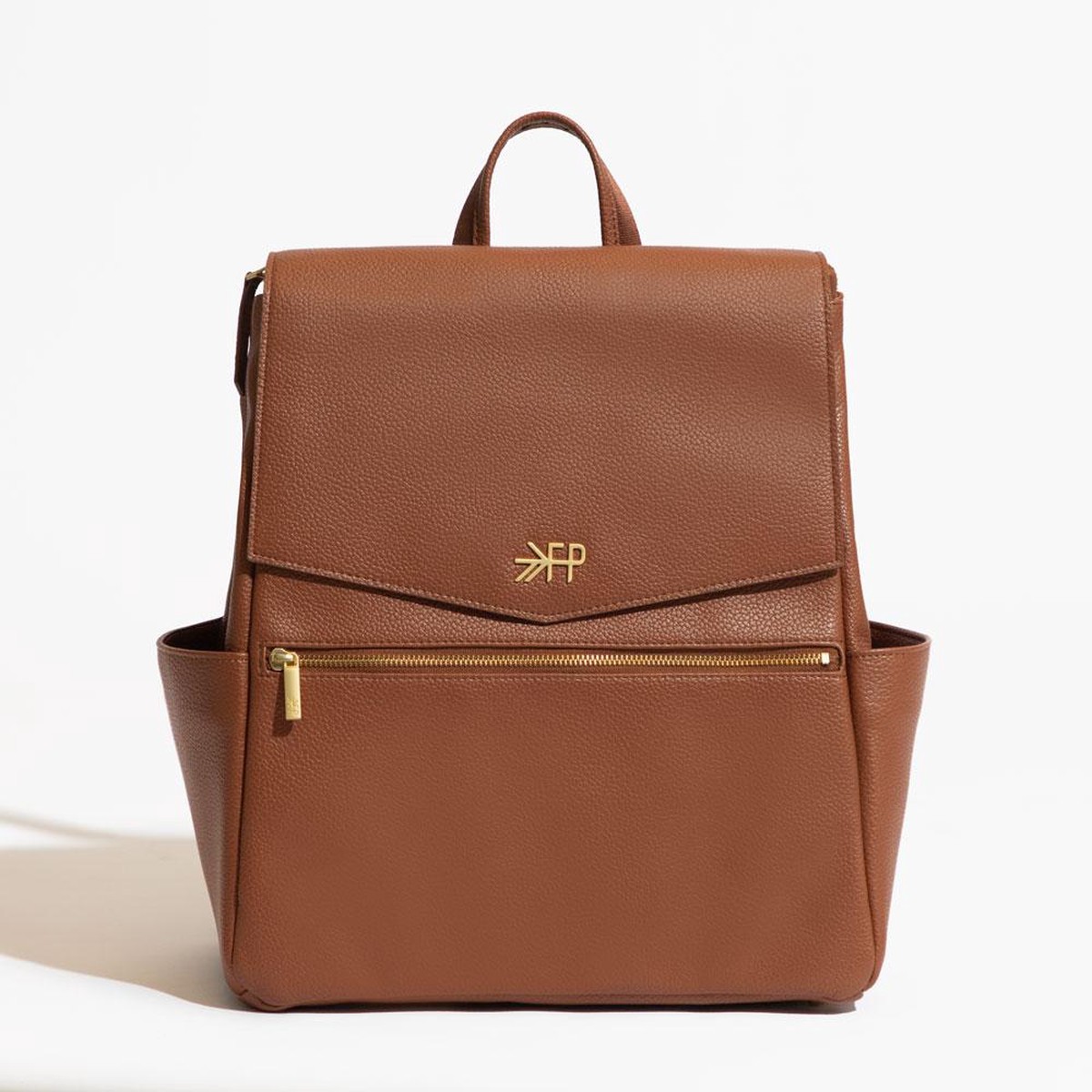 Freshly Picked Classic Diaper Bag Cognac