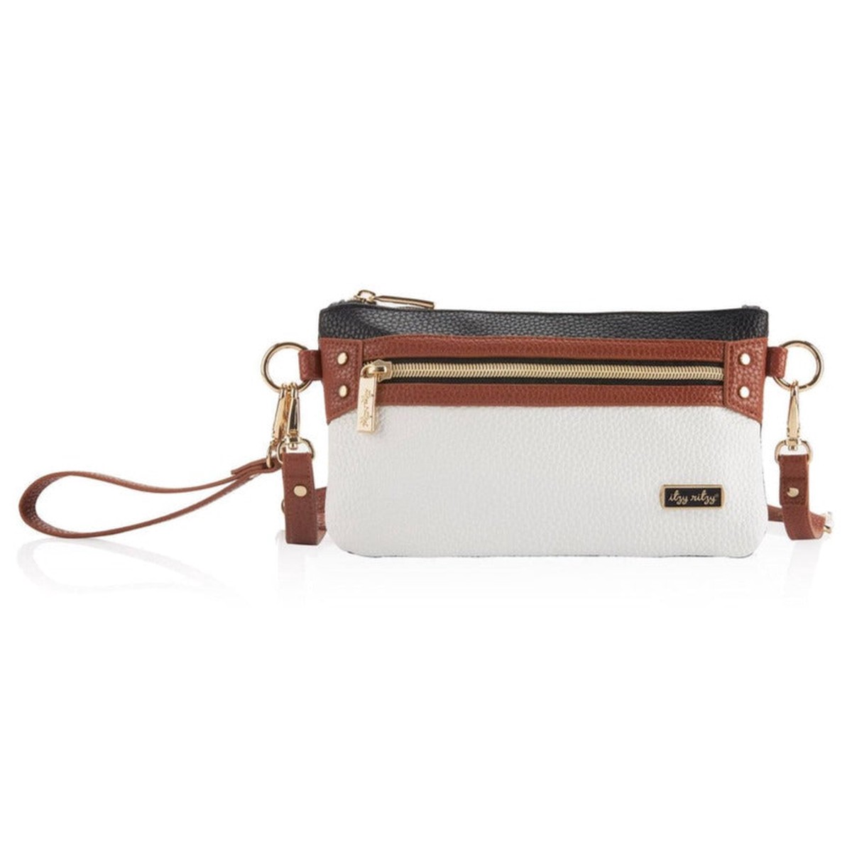 Itzy Ritzy Boss Pouch Wallet Coffee Cream