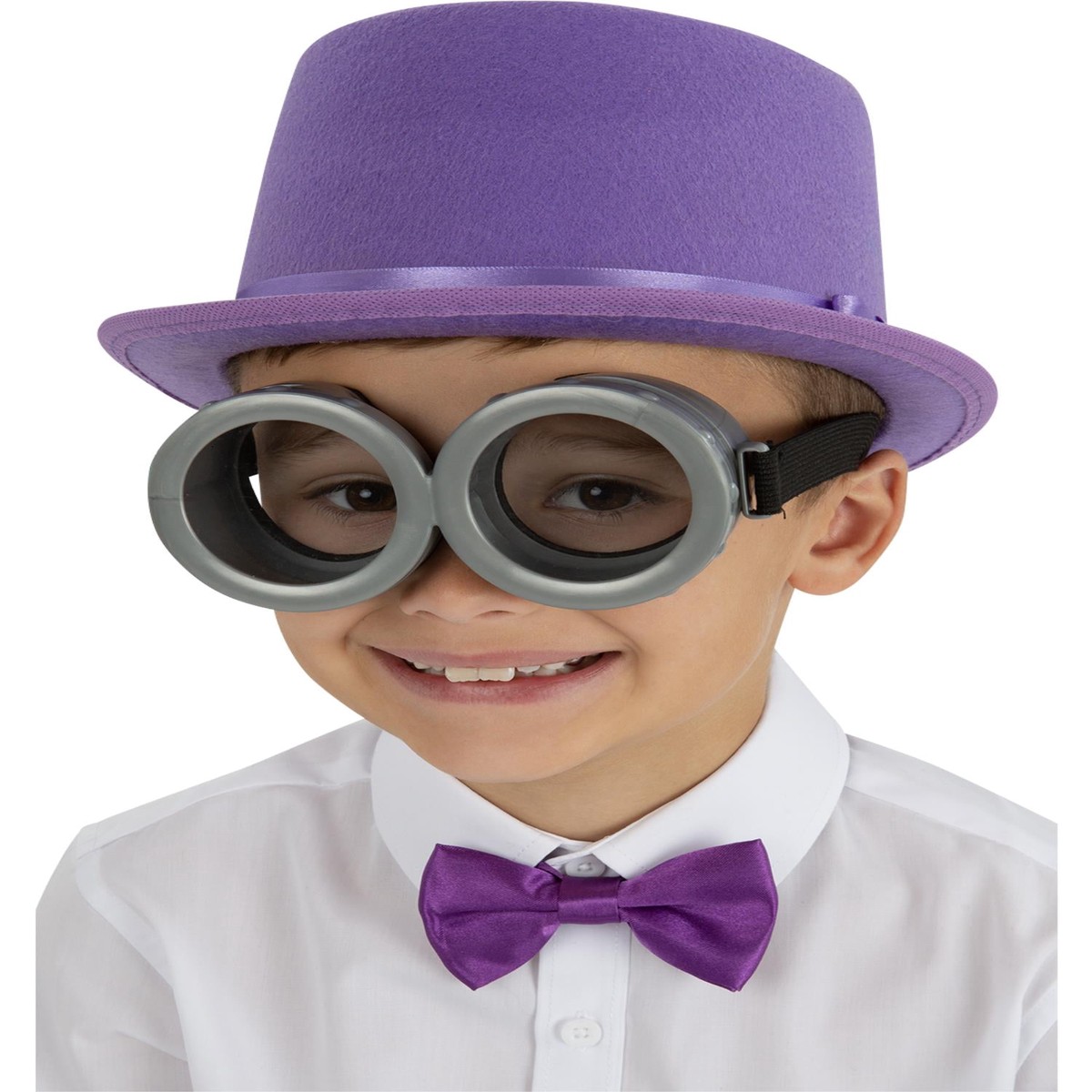 Kids Grey Goggles Clear Lense